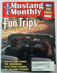 MUSTANG MONTHLY 1996 AUG - 351C, 32-V, GT500 DROPTOP
